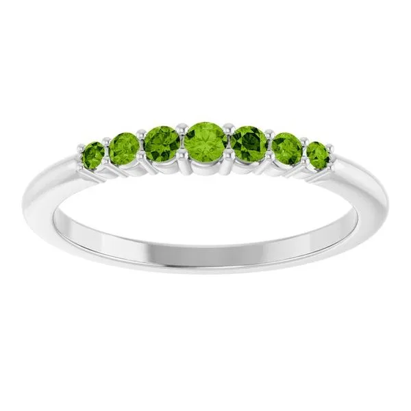 Accented Stackable Ring Image 3 D&M Jewelers Green Bay, WI