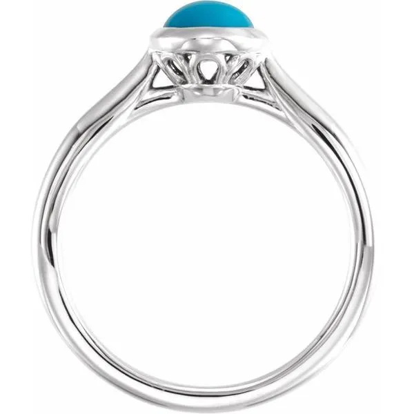Bezel-Set Solitaire Ring Image 2 Holly's Jewelry Mountain Home, AR