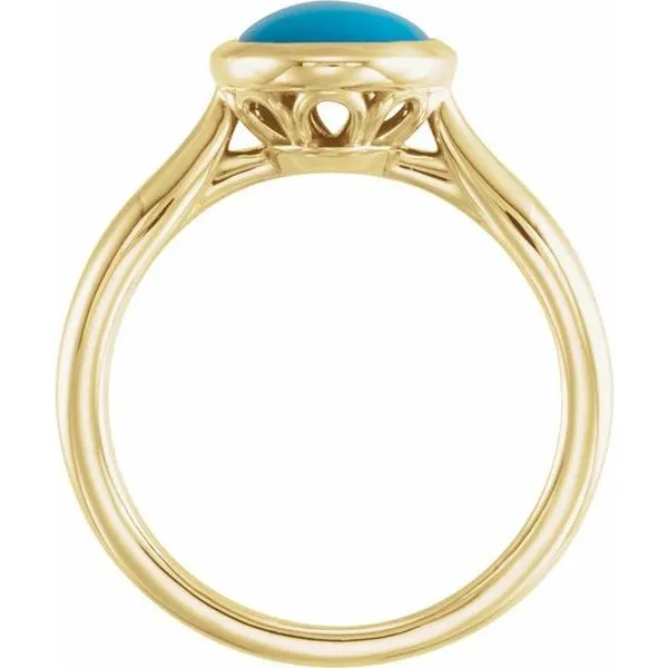 Bezel-Set Solitaire Ring Image 2 Henry B. Ball Jewelers Canton, OH