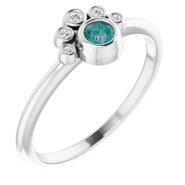 Stackable Bezel-Set Ring Holly's Jewelry Mountain Home, AR