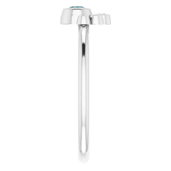 Stackable Bezel-Set Ring Image 4 Holly's Jewelry Mountain Home, AR