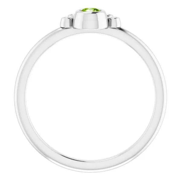 Stackable Bezel-Set Ring Image 2 Holly's Jewelry Mountain Home, AR