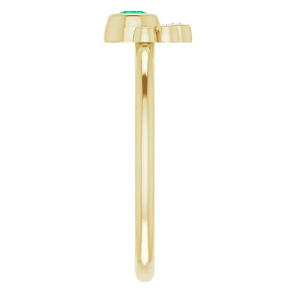 Stackable Bezel-Set Ring Image 4 Holly's Jewelry Mountain Home, AR