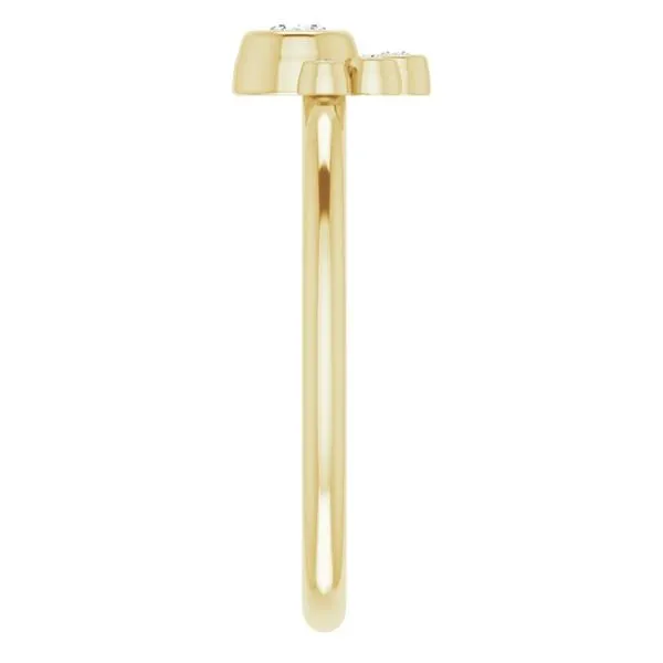 Stackable Bezel-Set Ring Image 4 Holly's Jewelry Mountain Home, AR