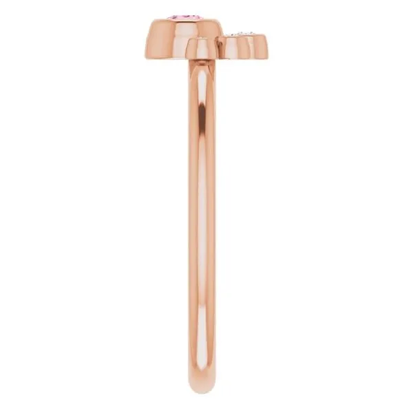 Stackable Bezel-Set Ring Image 4 Milan's Jewelry Inc Sarasota, FL