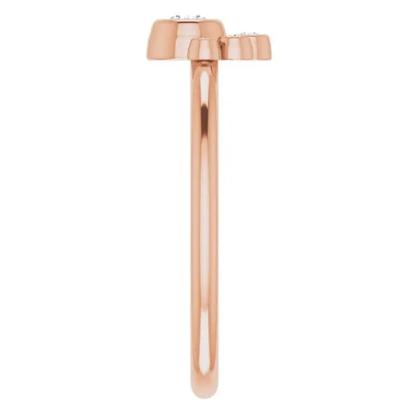 Stackable Bezel-Set Ring Image 4 Milan's Jewelry Inc Sarasota, FL