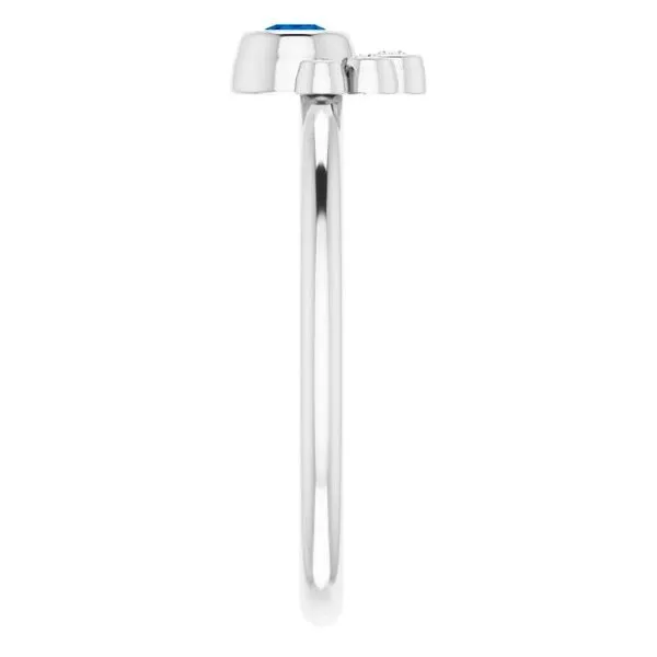 Stackable Bezel-Set Ring Image 4 Holly's Jewelry Mountain Home, AR