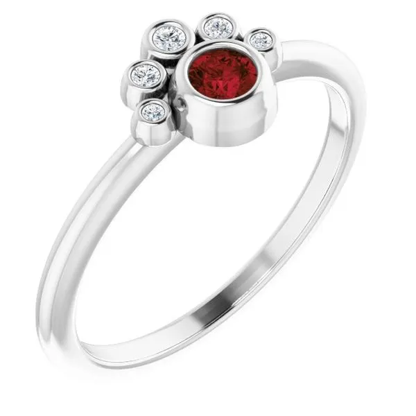 Stackable Bezel-Set Ring Holly's Jewelry Mountain Home, AR