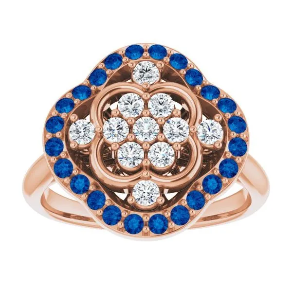 Halo-Style Cluster Ring Image 3 Cherry Street Jewelers Tulsa, OK