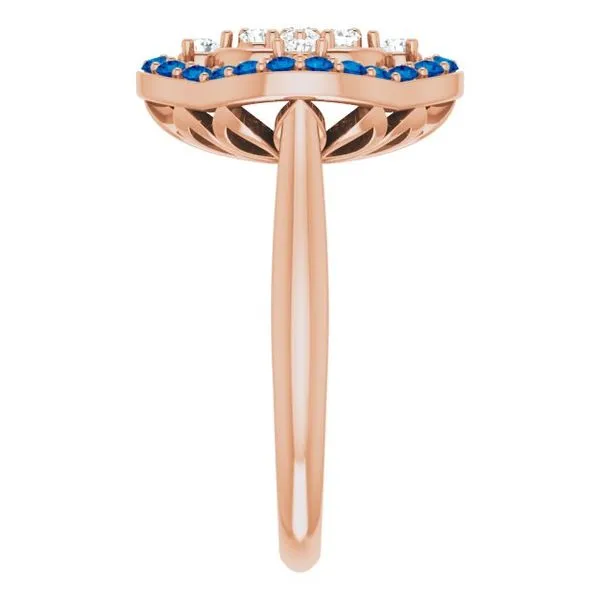 Halo-Style Cluster Ring Image 4 Holly's Jewelry Mountain Home, AR