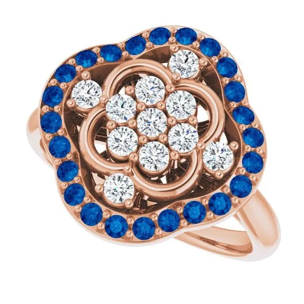 Halo-Style Cluster Ring Image 5 Holly's Jewelry Mountain Home, AR