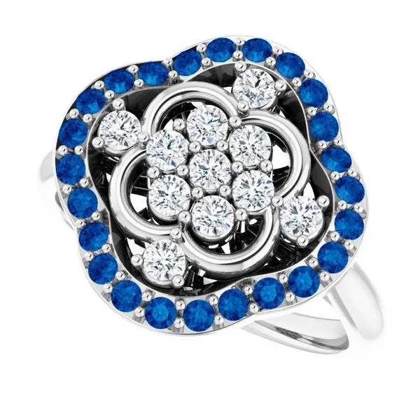 Halo-Style Cluster Ring Image 5 Spath Jewelers Bartow, FL