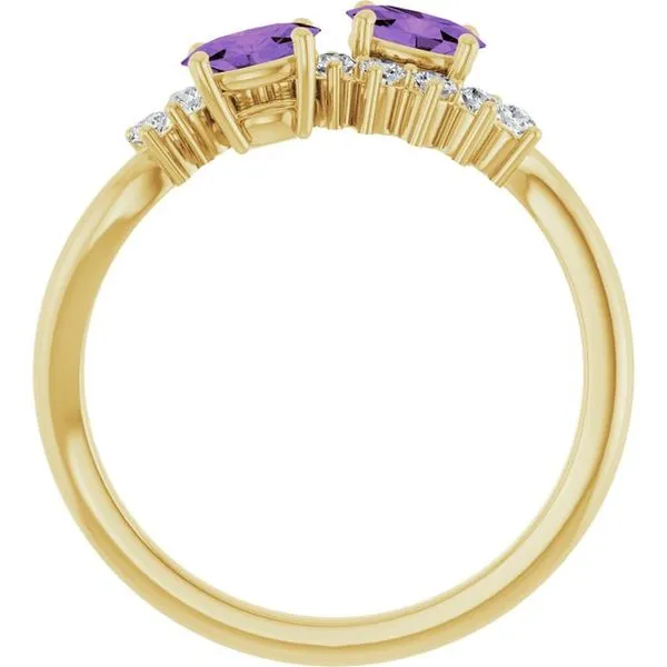 Two-Stone Ring Image 2 Holly's Jewelry Mountain Home, AR