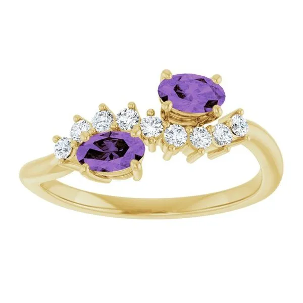 Two-Stone Ring Image 3 Holly's Jewelry Mountain Home, AR