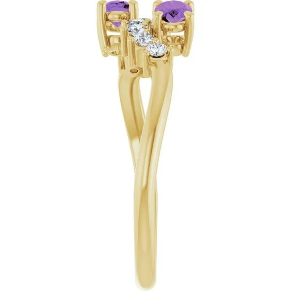 Two-Stone Ring Image 4 Holly's Jewelry Mountain Home, AR