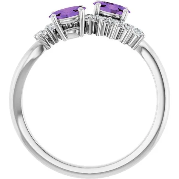 Two-Stone Ring Image 2 Holly's Jewelry Mountain Home, AR