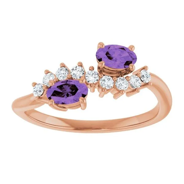 Two-Stone Ring Image 3 Mendham Jewelers Mendham, NJ