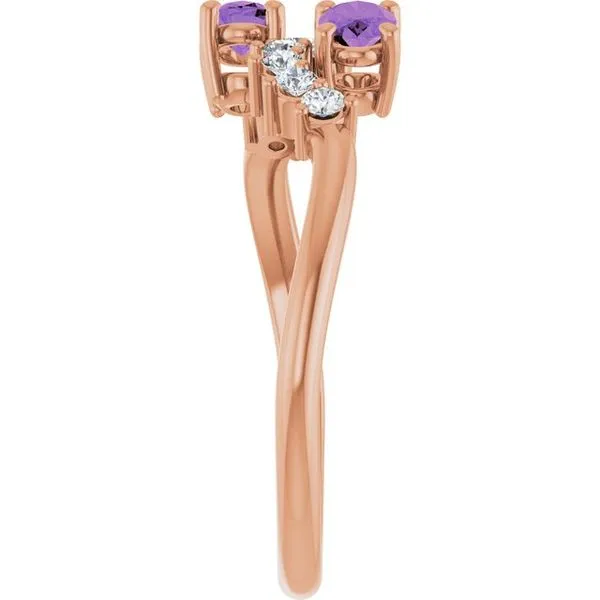 Two-Stone Ring Image 4 Mendham Jewelers Mendham, NJ