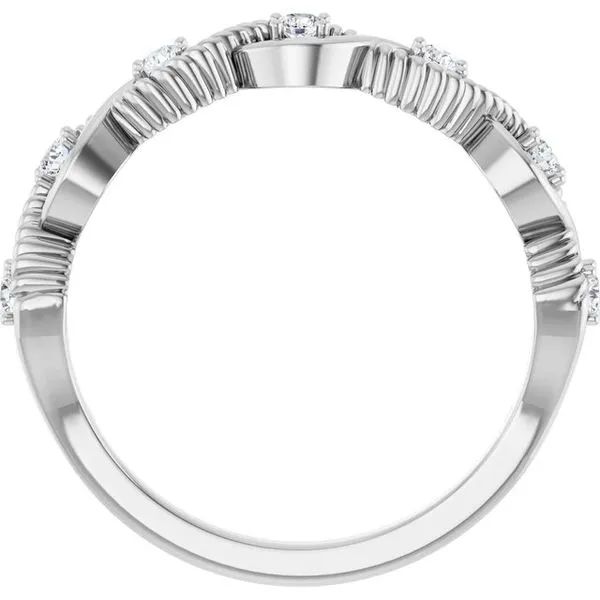 Accented Stackable Ring Image 2 Milan's Jewelry Inc Sarasota, FL