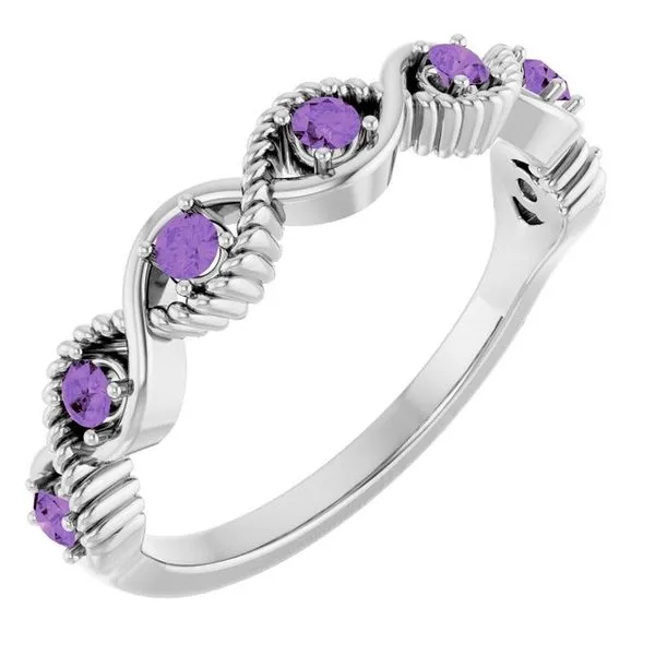 Accented Stackable Ring Henry B. Ball Jewelers Canton, OH