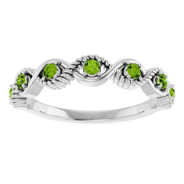 Accented Stackable Ring Image 3 Henry B. Ball Jewelers Canton, OH
