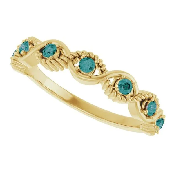 Accented Stackable Ring Image 5 Milan's Jewelry Inc Sarasota, FL