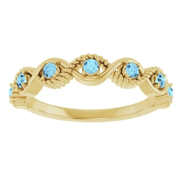 Accented Stackable Ring Image 3 Milan's Jewelry Inc Sarasota, FL
