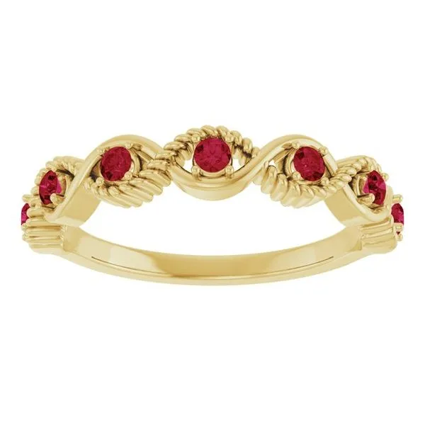 Accented Stackable Ring Image 3 Cherry Street Jewelers Tulsa, OK
