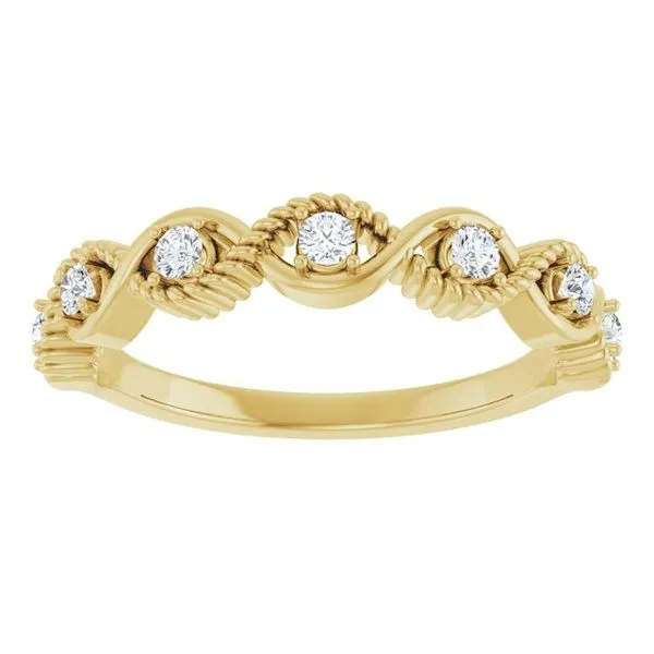 Accented Stackable Ring Image 3 Cherry Street Jewelers Tulsa, OK