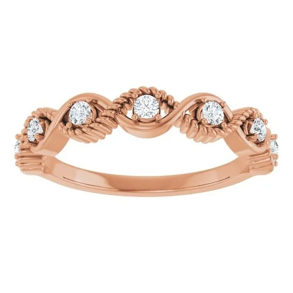 Accented Stackable Ring Image 3 Milan's Jewelry Inc Sarasota, FL