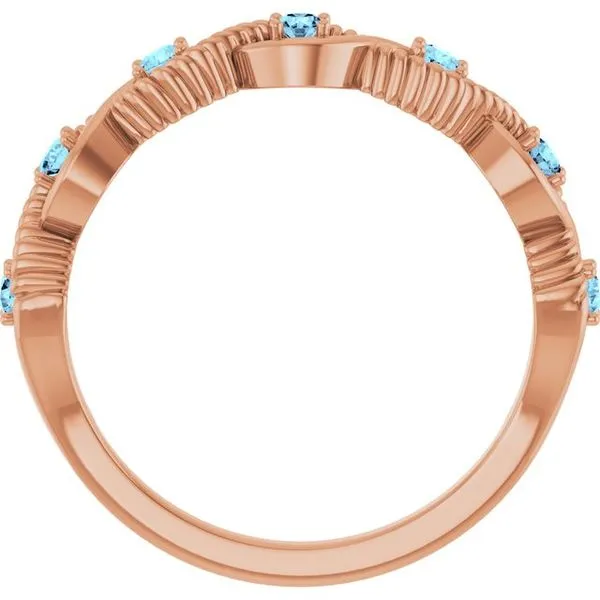 Accented Stackable Ring Image 2 Henry B. Ball Jewelers Canton, OH