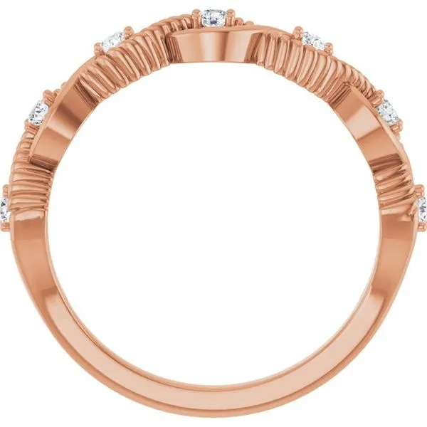 Accented Stackable Ring Image 2 Milan's Jewelry Inc Sarasota, FL