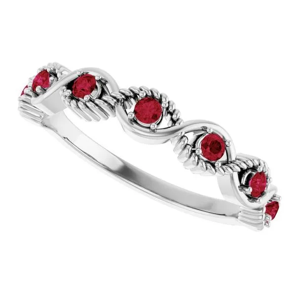 Accented Stackable Ring Image 5 Cherry Street Jewelers Tulsa, OK