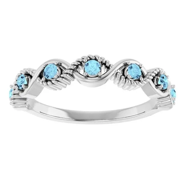 Accented Stackable Ring Image 3 Cherry Street Jewelers Tulsa, OK
