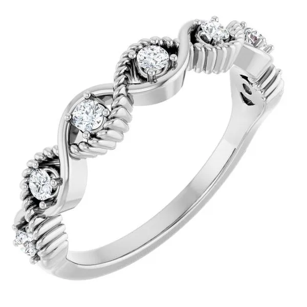 Accented Stackable Ring Henry B. Ball Jewelers Canton, OH