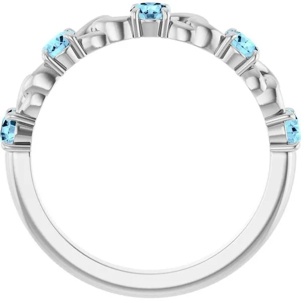Accented Stackable Ring Image 2 Milan's Jewelry Inc Sarasota, FL