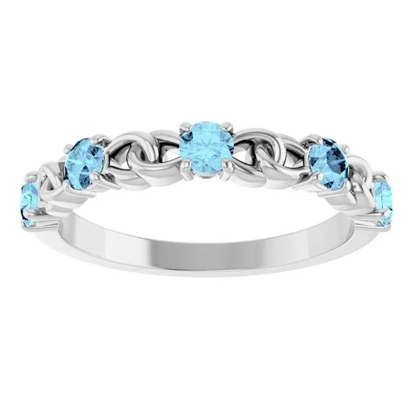 Accented Stackable Ring Image 3 Henry B. Ball Jewelers Canton, OH