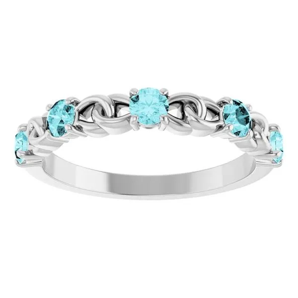 Accented Stackable Ring Image 3 Henry B. Ball Jewelers Canton, OH