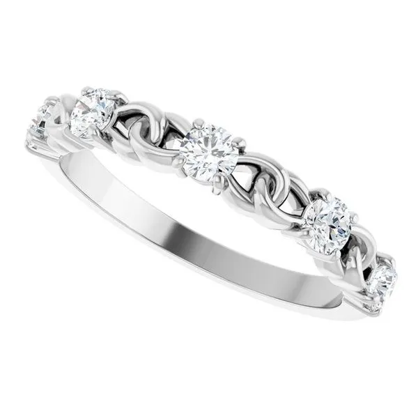 Accented Stackable Ring Image 5 Henry B. Ball Jewelers Canton, OH