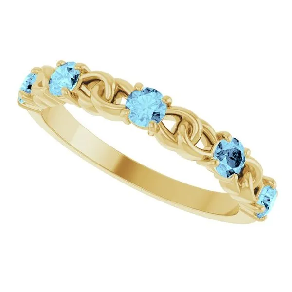 Accented Stackable Ring Image 5 Henry B. Ball Jewelers Canton, OH