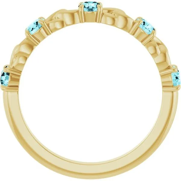 Accented Stackable Ring Image 2 Milan's Jewelry Inc Sarasota, FL