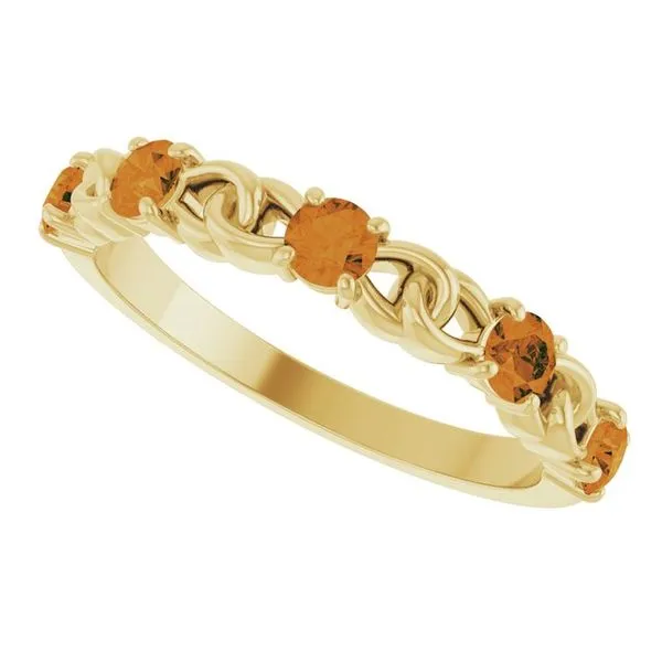 Accented Stackable Ring Image 5 Henry B. Ball Jewelers Canton, OH
