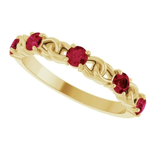 Accented Stackable Ring Image 5 Milan's Jewelry Inc Sarasota, FL