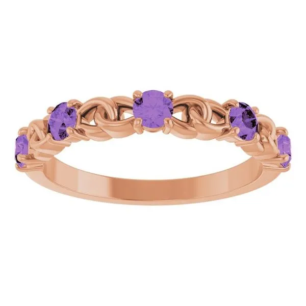 Accented Stackable Ring Image 3 Henry B. Ball Jewelers Canton, OH