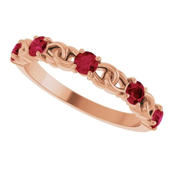 Accented Stackable Ring Image 5 Henry B. Ball Jewelers Canton, OH