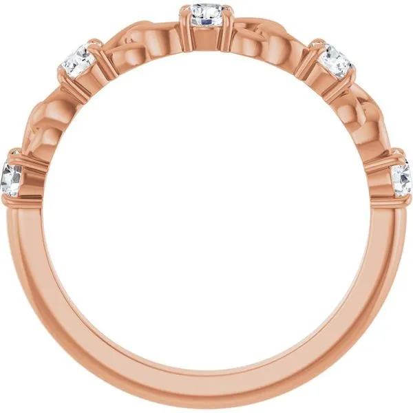 Accented Stackable Ring Image 2 Mendham Jewelers Mendham, NJ