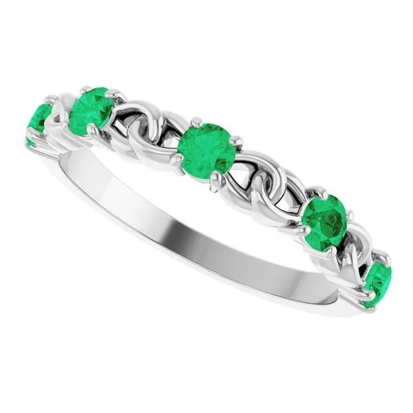 Accented Stackable Ring Image 5 Cherry Street Jewelers Tulsa, OK