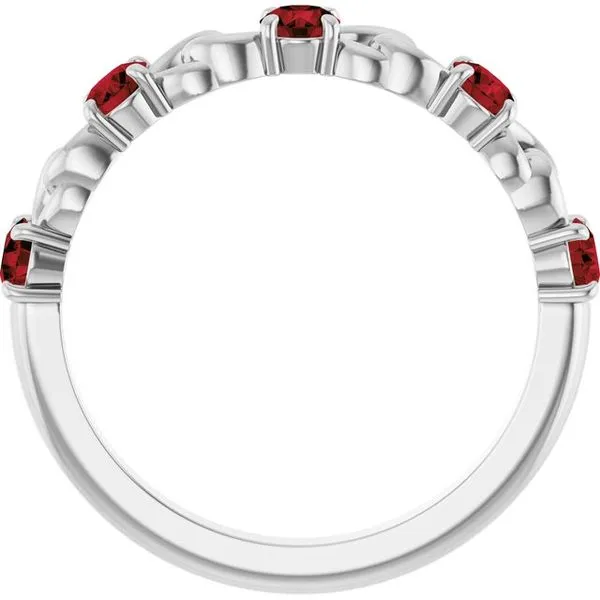 Accented Stackable Ring Image 2 Cherry Street Jewelers Tulsa, OK