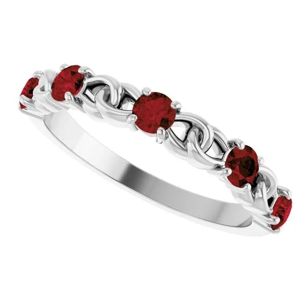 Accented Stackable Ring Image 5 Henry B. Ball Jewelers Canton, OH