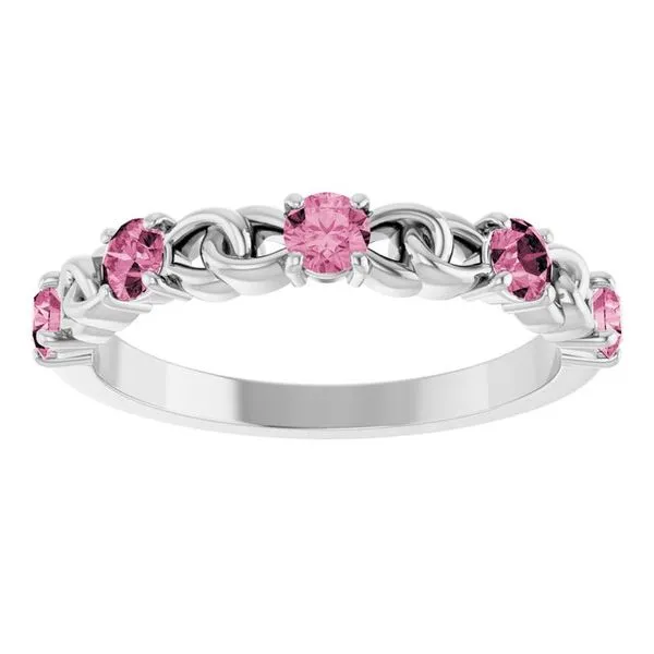Accented Stackable Ring Image 3 Mendham Jewelers Mendham, NJ